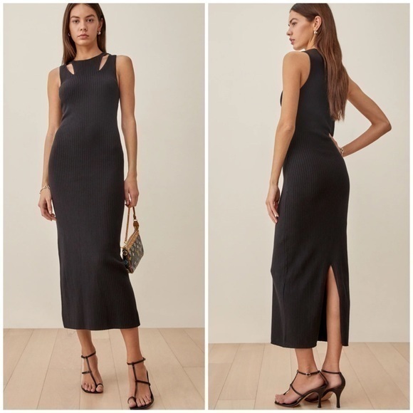 Reformation Dresses & Skirts - 💋Reformation Michael cotton cut out sweater dress size S